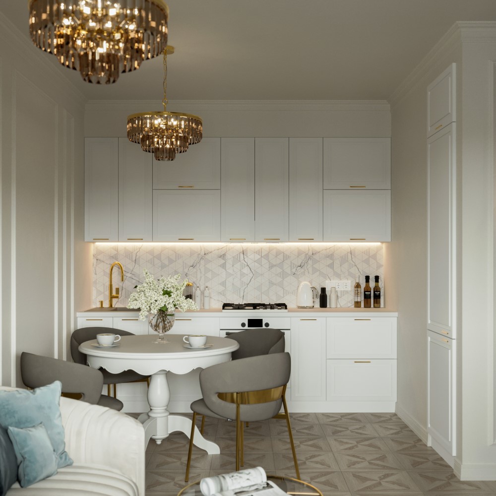 Неоклассика эмаль белая