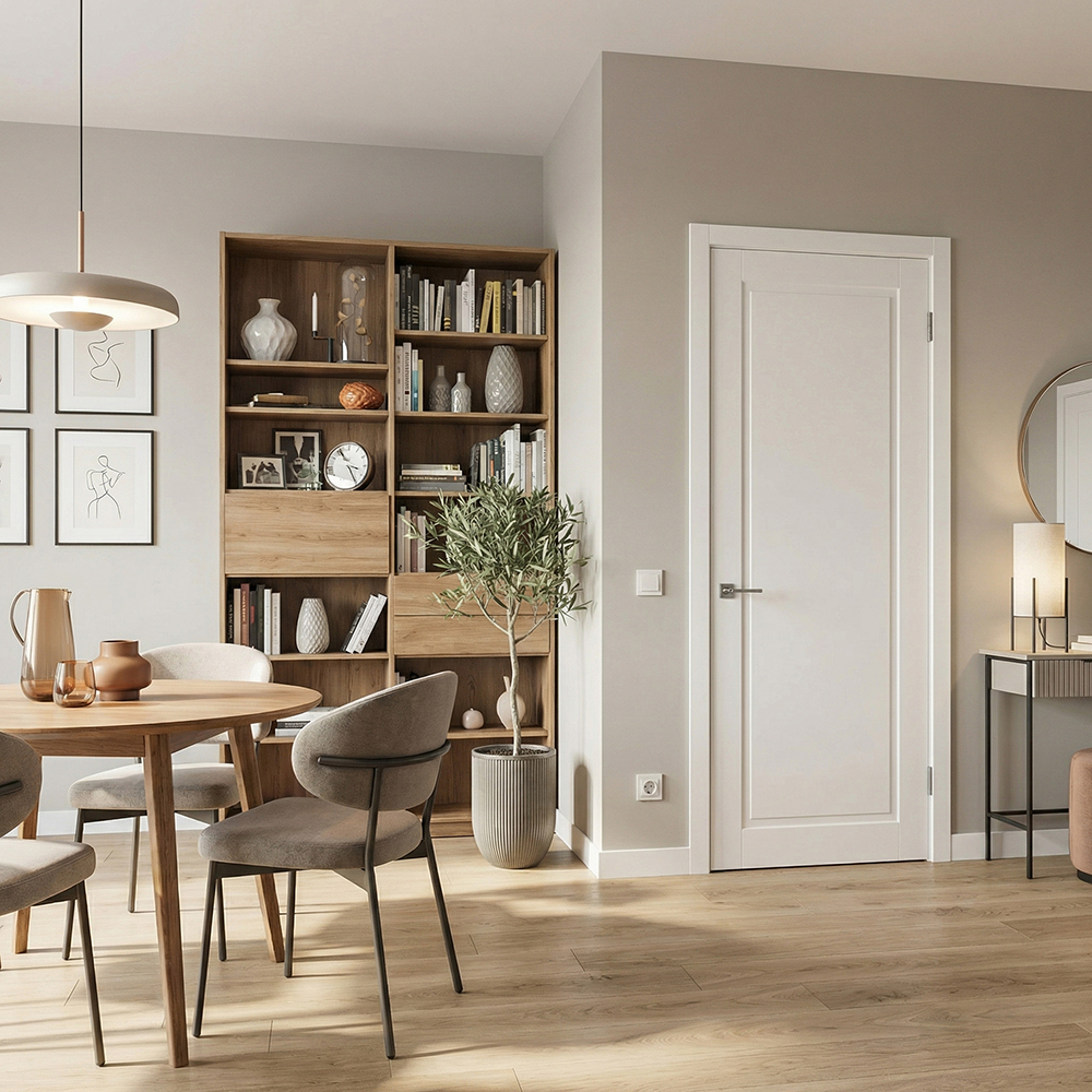 Аура 2,3 м эмаль белая