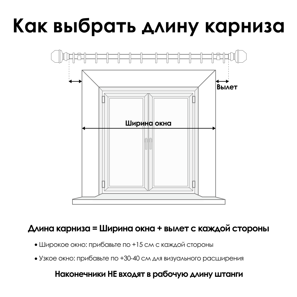 Карниз готовый Фрейм белый