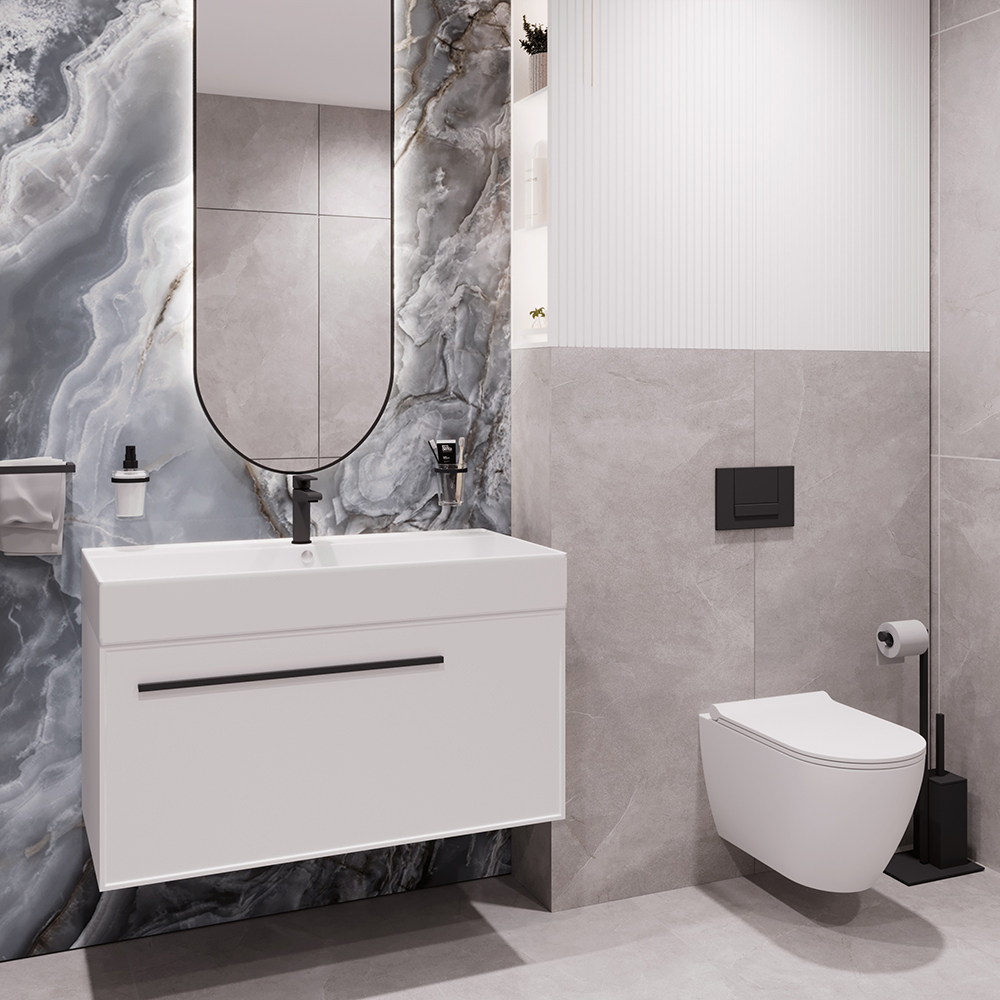 Аина белый FLUMEN DESIGN