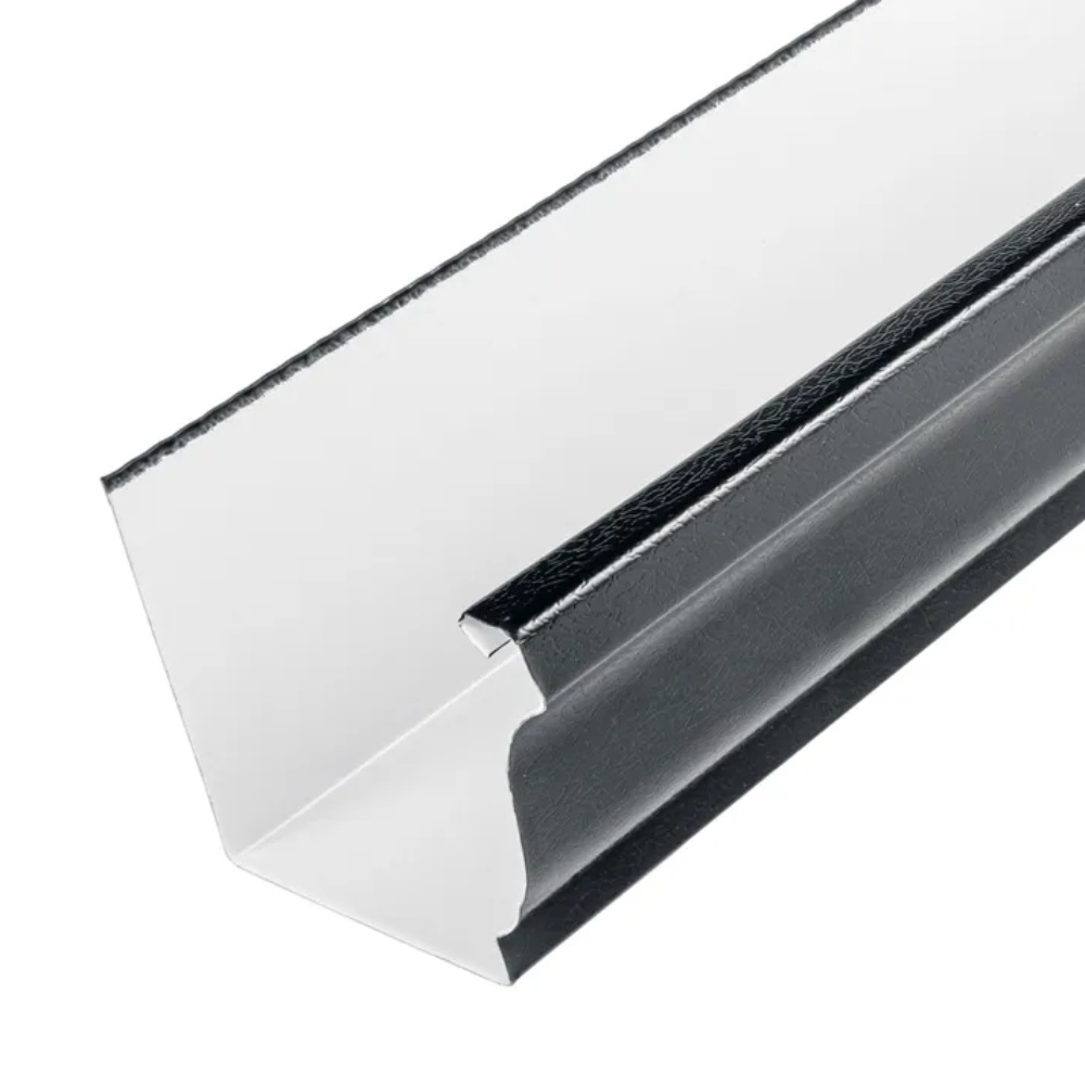 Водосток металлический 120/102 мм Юг-Профиль графит