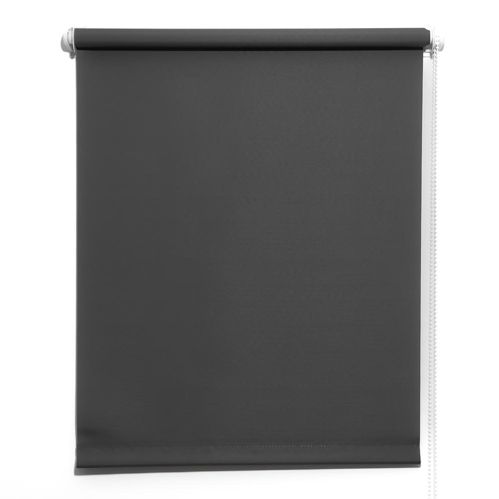 Шторы рулонные графит NEODECO Базовый