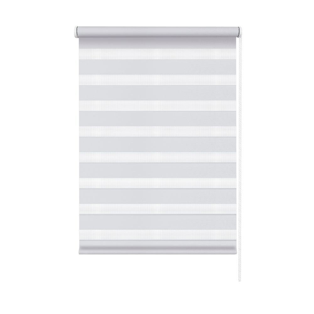 Шторы рулонные день-ночь белые NEODECO Базовый