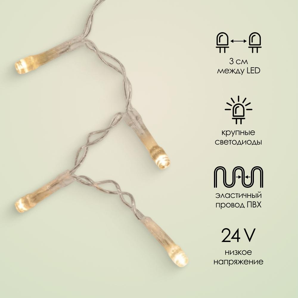 SMART CONNECT COMFORT - теплый свет, прозрачный провод