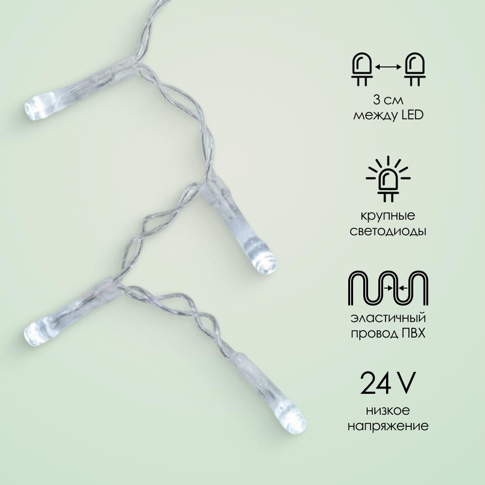 SMART CONNECT COMFORT - холодный свет, прозрачный провод