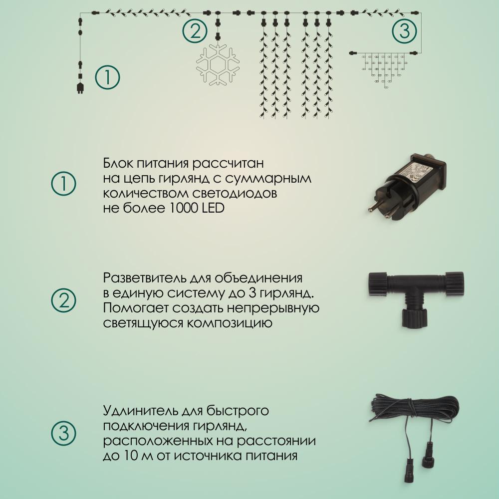 SMART CONNECT STANDARD - теплый свет, зеленый провод