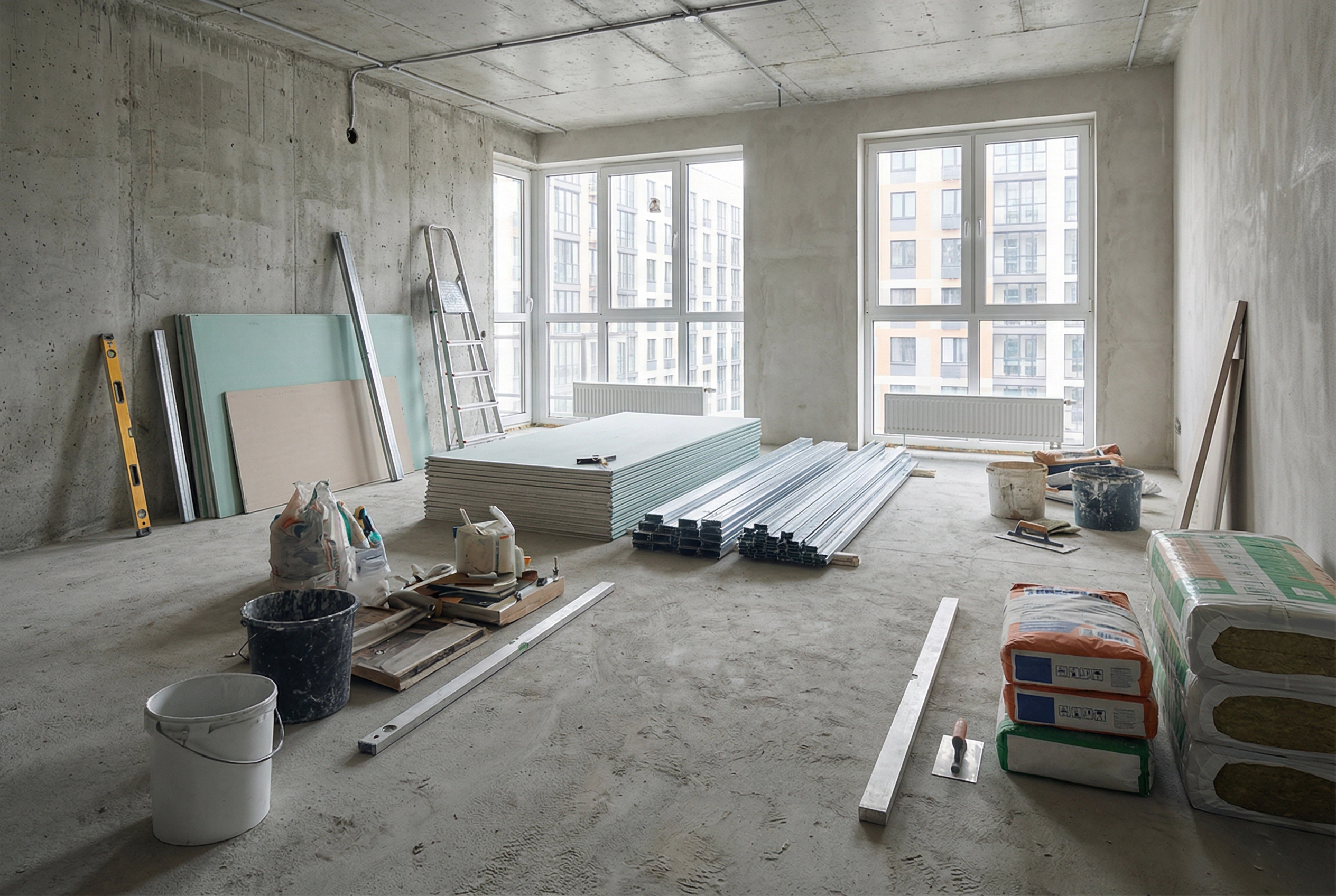 Этапы ремонта квартиры 