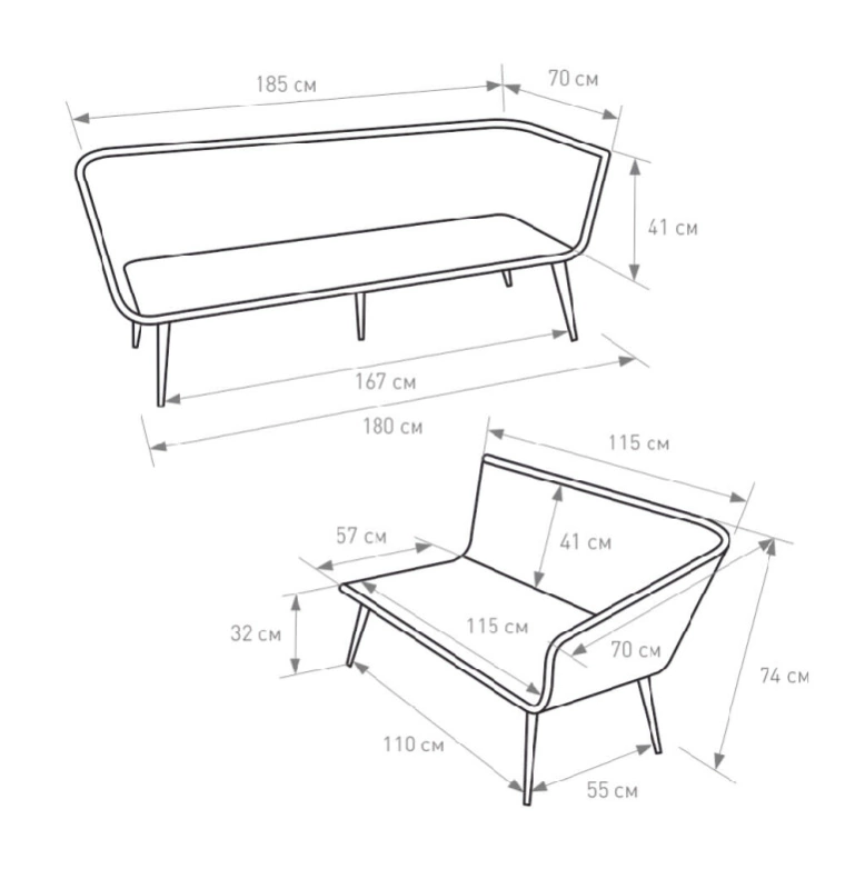 Обзор комплекта мебели Байрон
