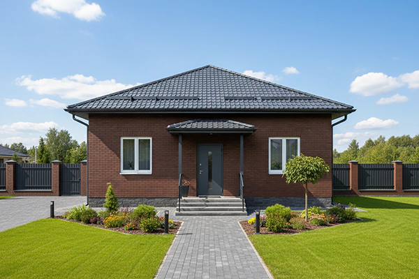 Облицовка фасада термопанелями