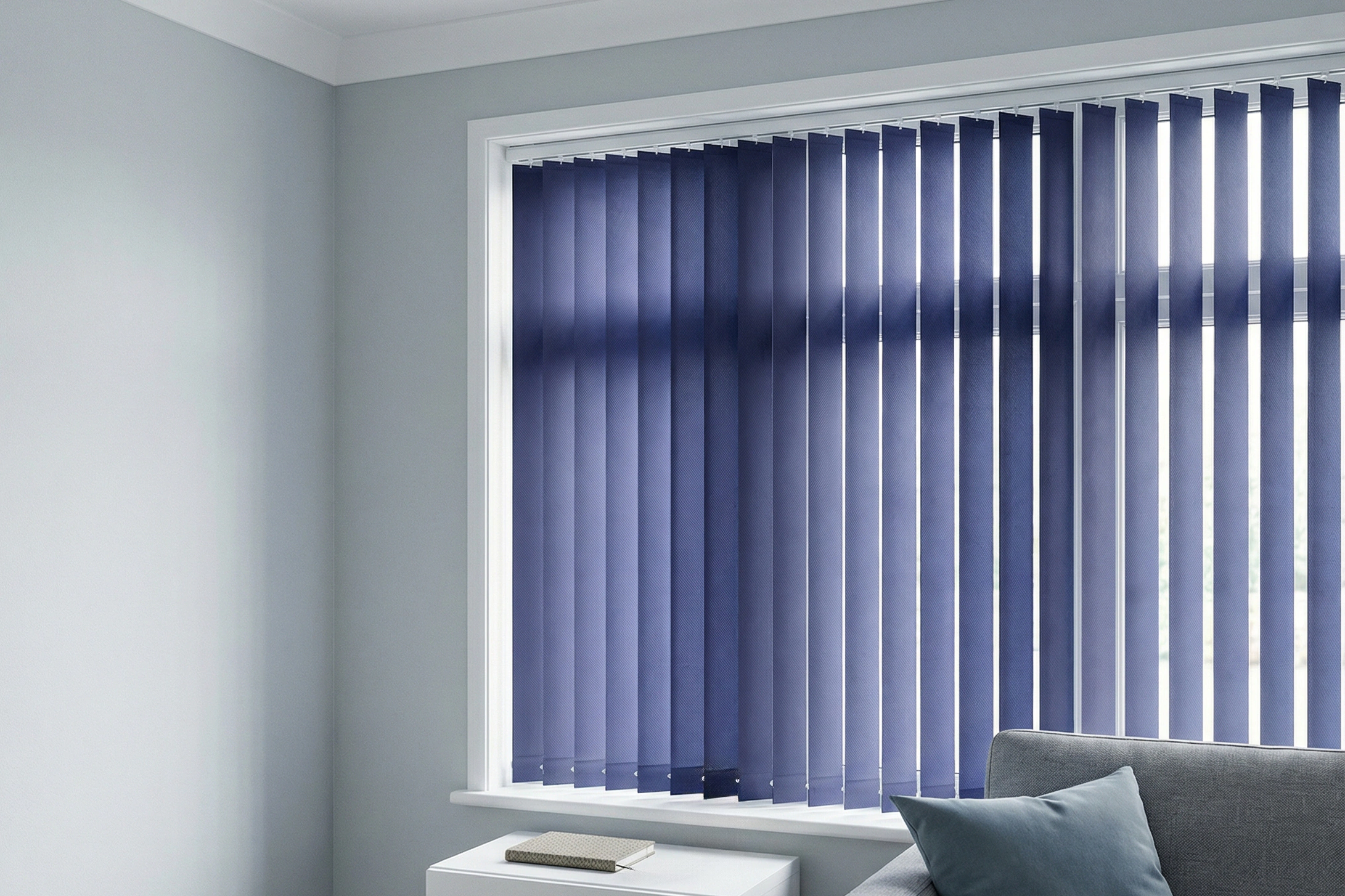 Как установить вертикальные жалюзи