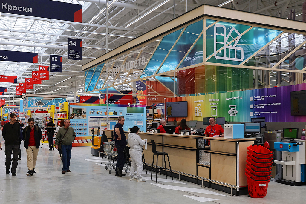 Студия цвета в новом Бауцентре в Краснодаре