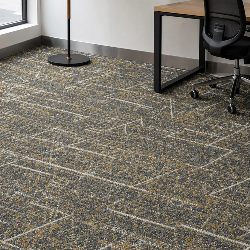 Ковролин 2 м Мираж 0102 темно-серый