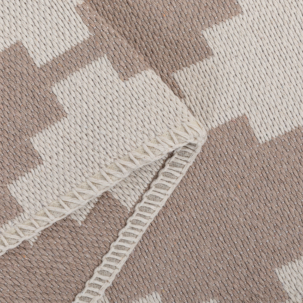 Коврик хлопковый Teressa 259  0,6х1,0 м кремовый-бежевый