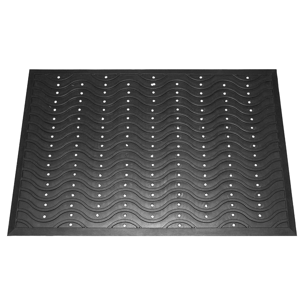 Коврик входной резиновый 60х90 см Волна