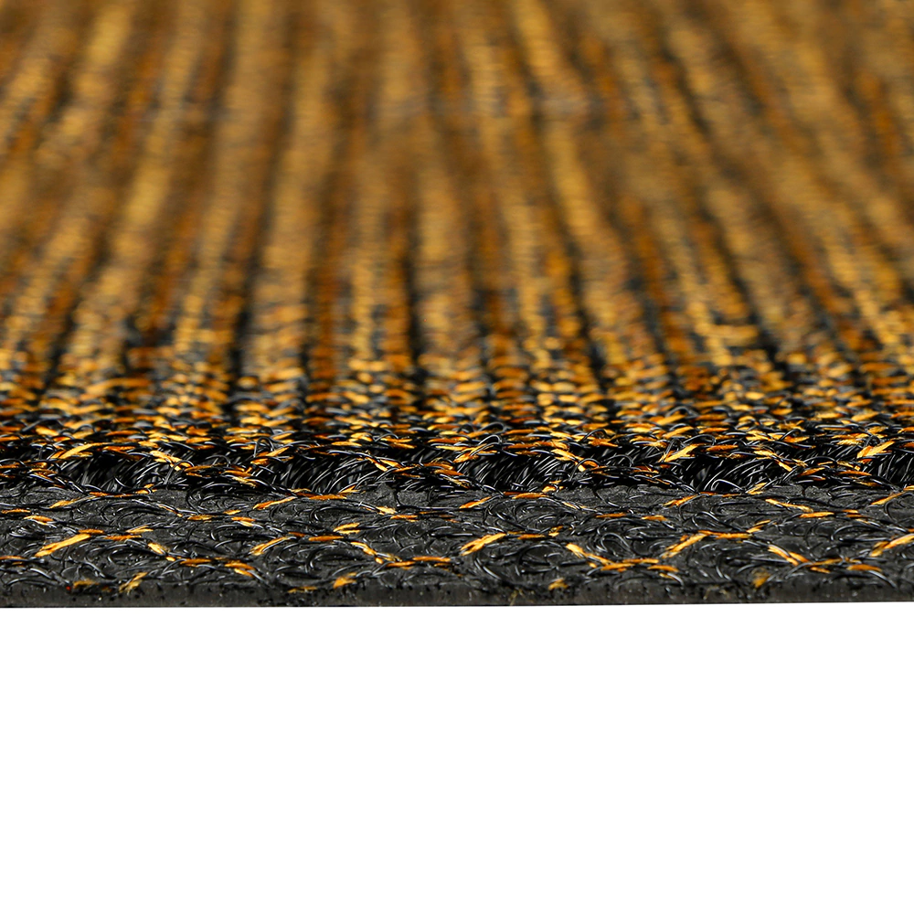 Коврик входной влаговпитывающий ЕКМ-05 58х88 см коричнево-черный