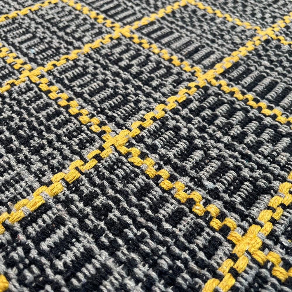 Коврик хлопковый ручного плетения 50х80 см х 5 мм Sindbad KH 58-10 серый