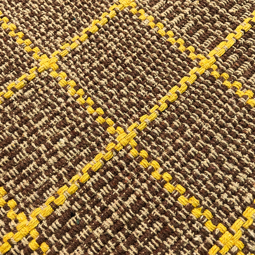 Коврик хлопковый ручного плетения 50х80 см х 5 мм Sindbad KH 58-12 коричневый