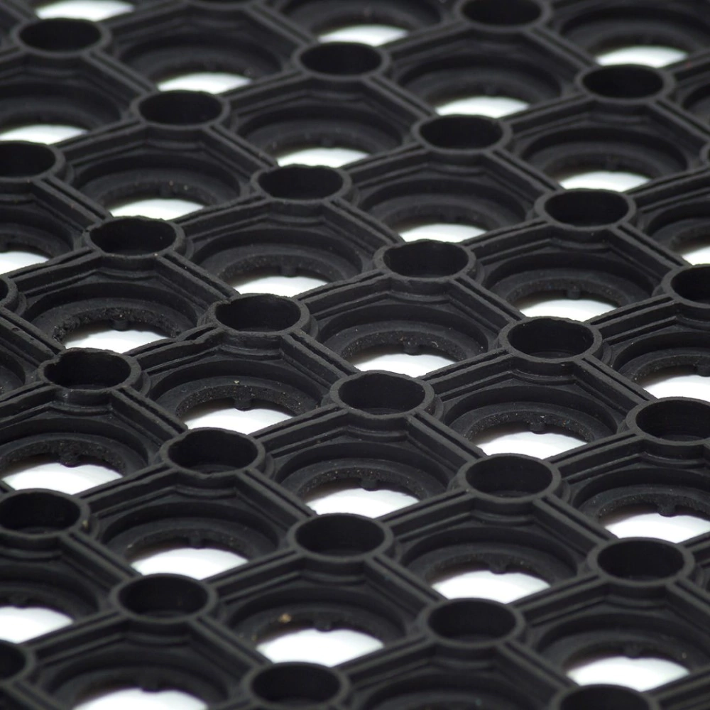 Коврик входной резиновый ICP 40х60 см черный