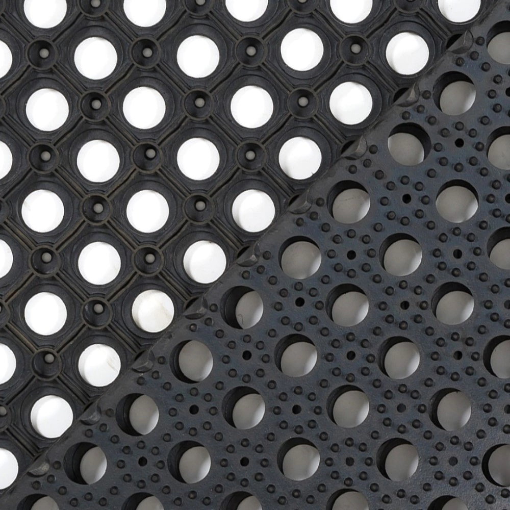 Коврик входной резиновый ICP 40х60 см черный