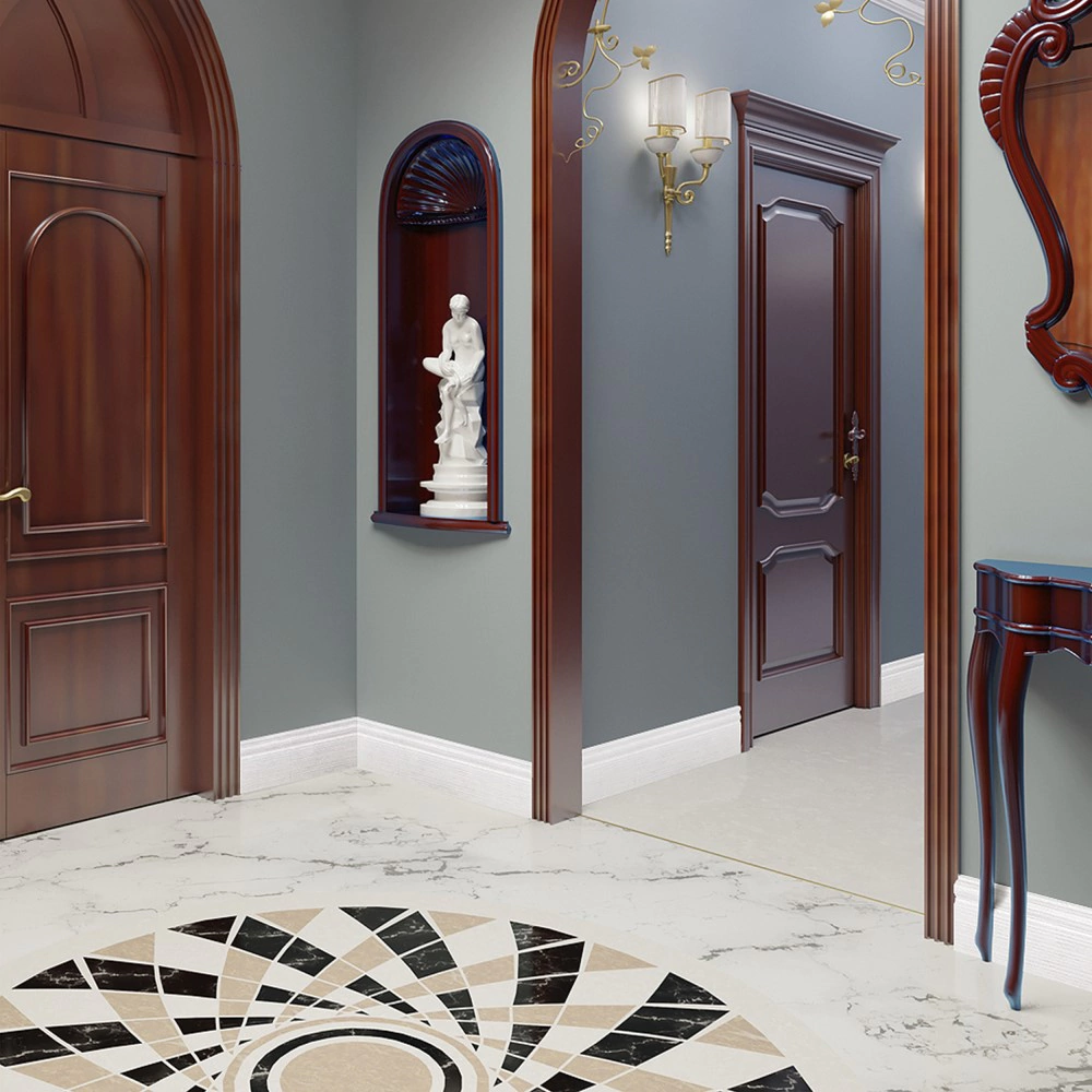 Плинтус напольный под покраску МДФ 3D 2400х116х16 мм