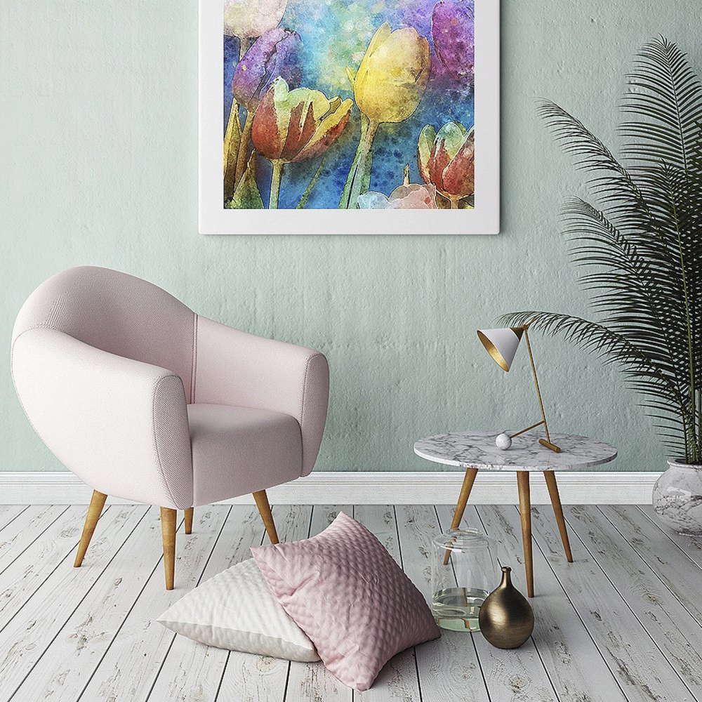 Плинтус напольный под покраску МДФ 100H 3D 2400х100х16 мм