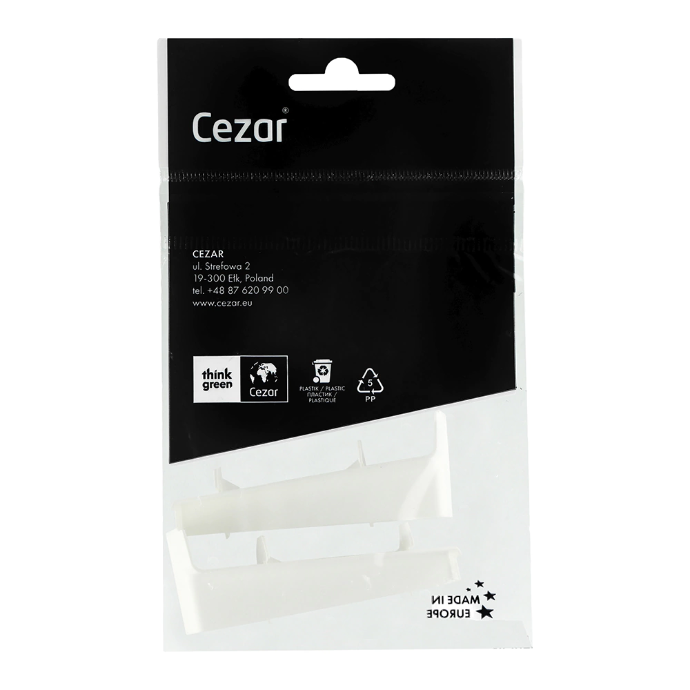 Угол внутренний ПВХ Cezar Hi-line Prestige №253 Стоун 2 шт