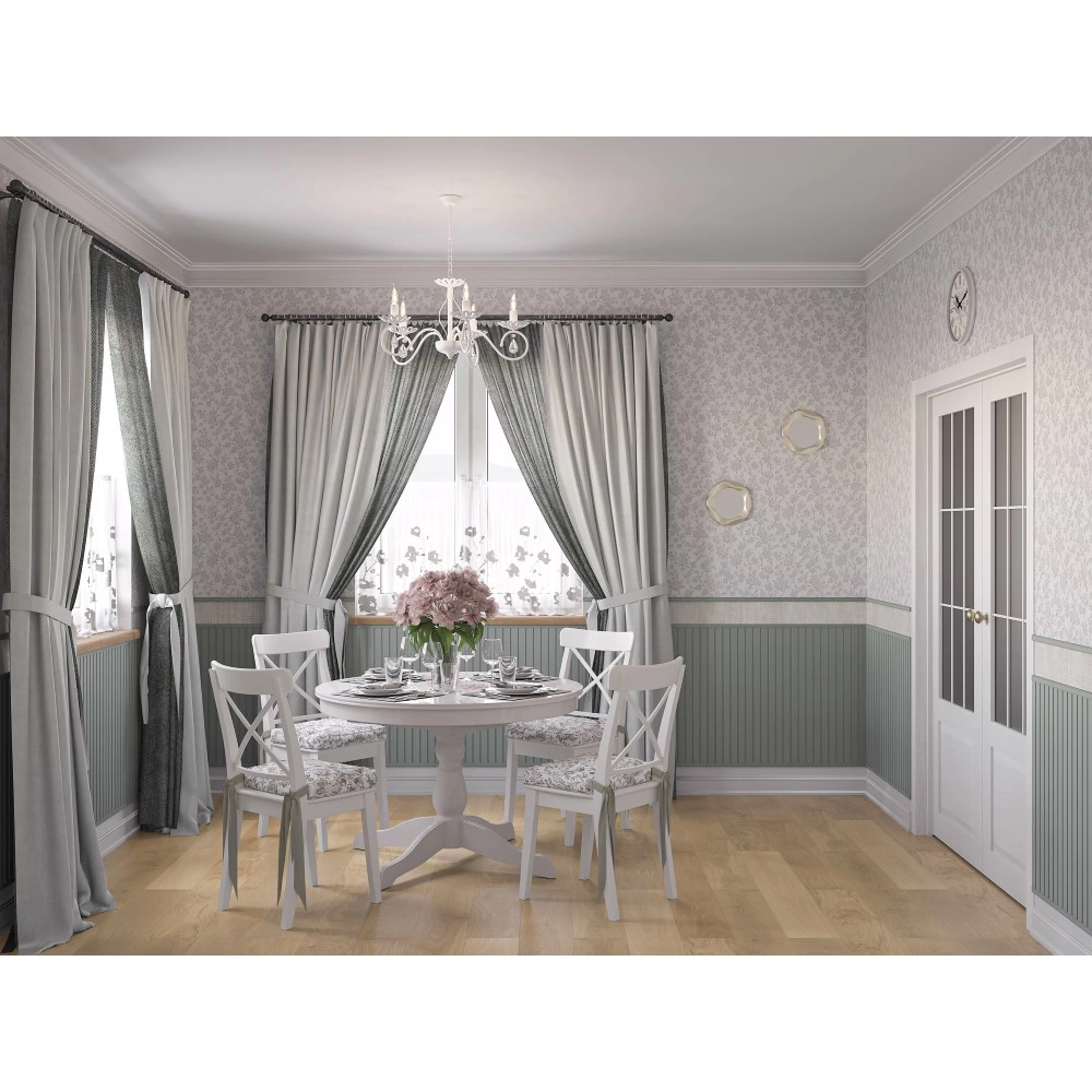 Плинтус напольный под покраску ударопрочный FLINT Т 2000х100х16 мм