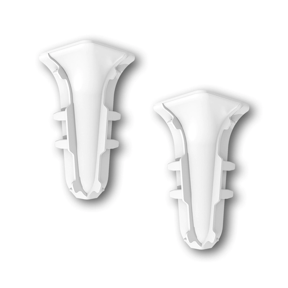 Угол внутренний ПВХ Ideal 55 №230 Дуб айсберг 2 шт