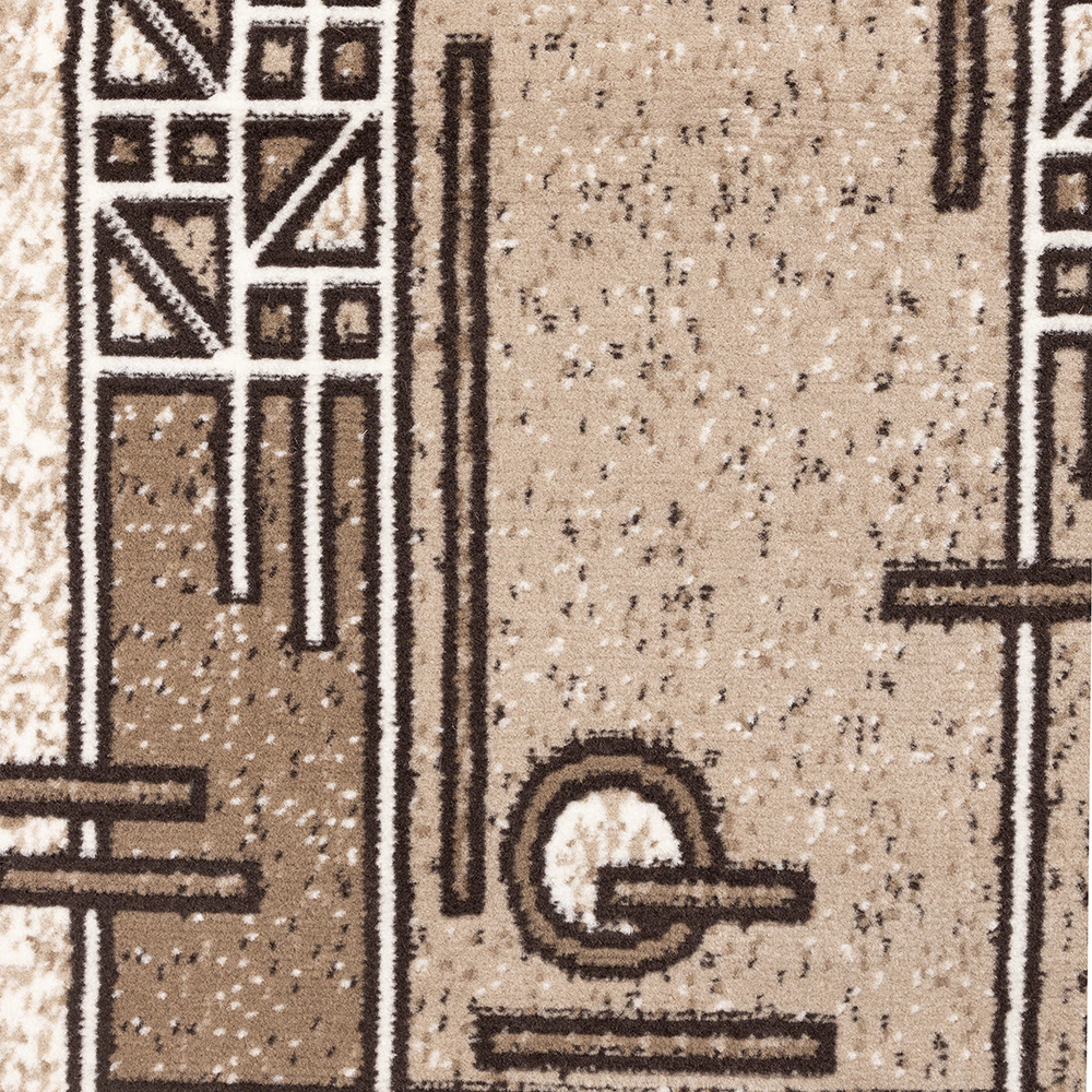 Ковер Золушка Мокко 042/53 0,6x1,1 м бежевый