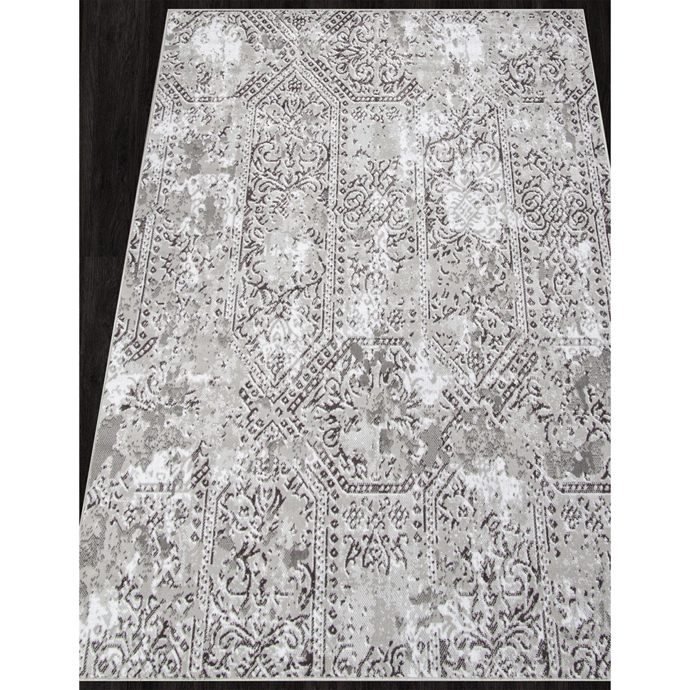 Ковер Сильвер F390 2,5х3,5 м серый