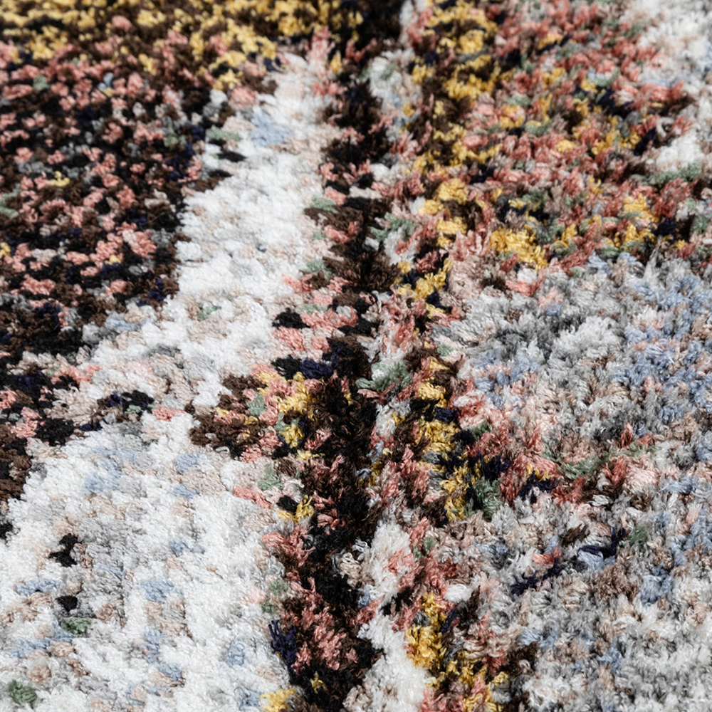 Ковер Elsa M573A 1,6х2,3 м серый-белый