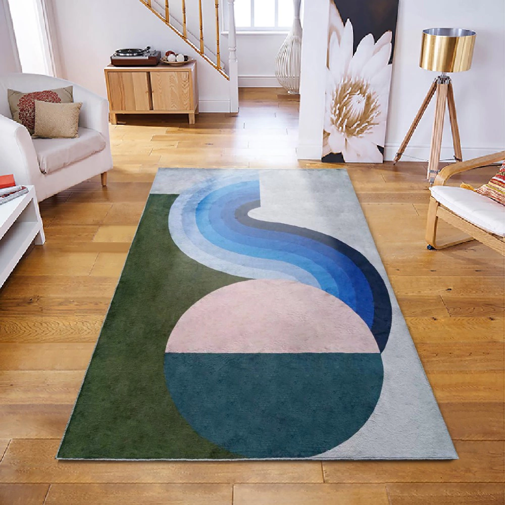 Ковер NEODECO Calibri JZ-24S2 Геометрия Мультицвет 1,2x1,8 м