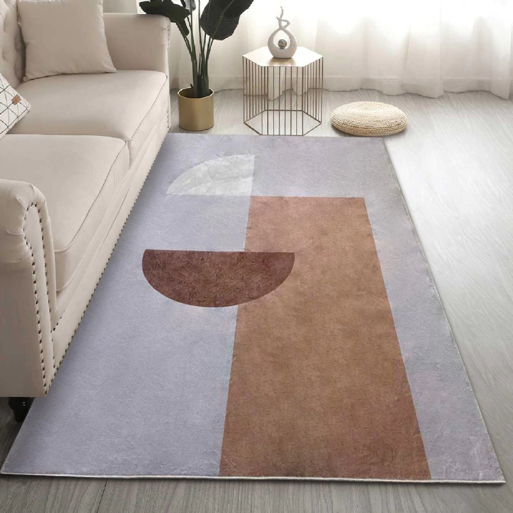 Ковер NEODECO Calibri JZ-24S3 Геометрия Бежевая 1,2x1,8 м