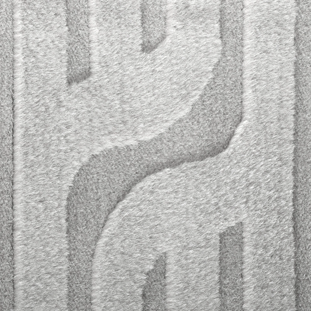 Ковер 1,2х1,8 м серый NEODECO Blackbird MR-870