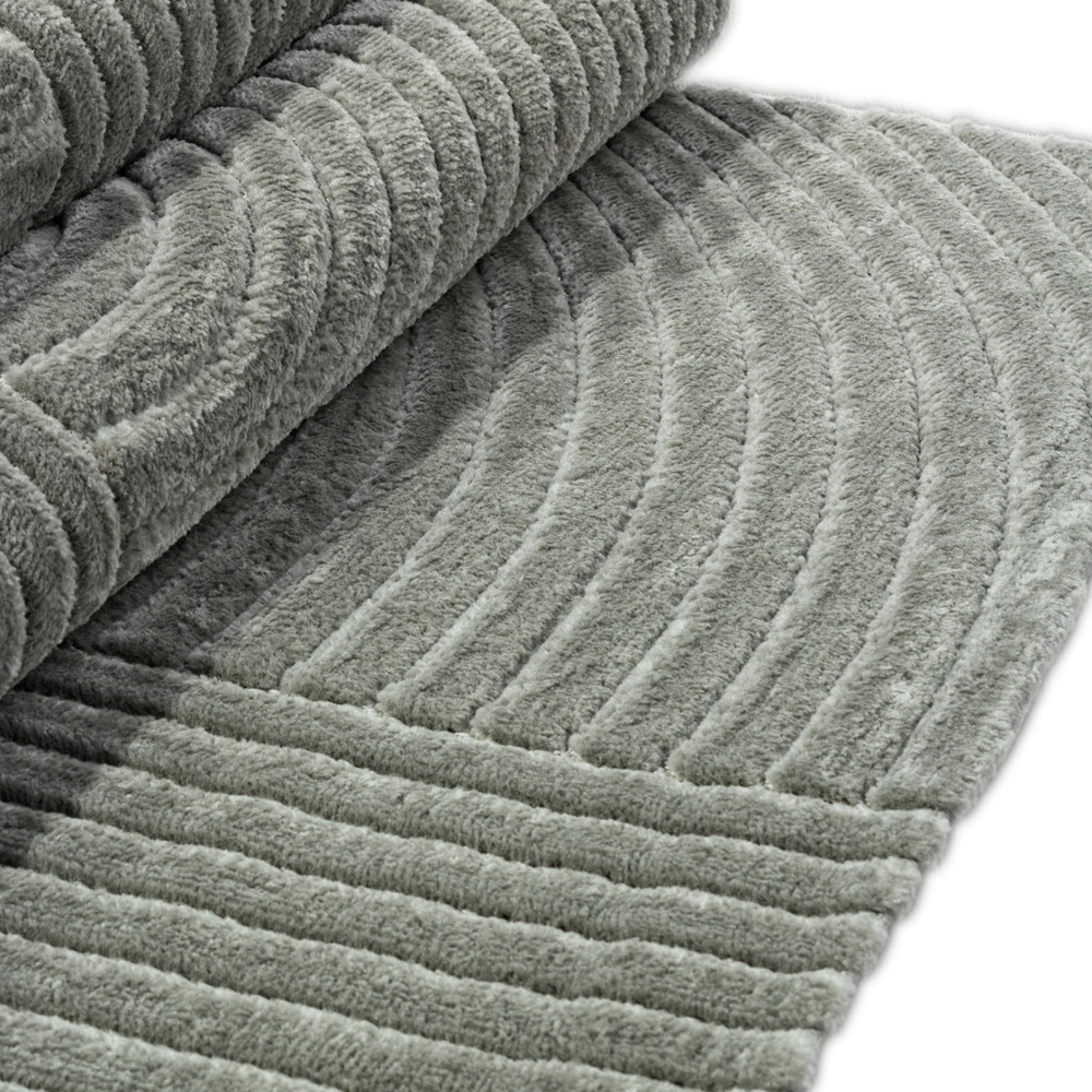 Ковер Juno D801AG Геометрия 1,6х2,3 м серый