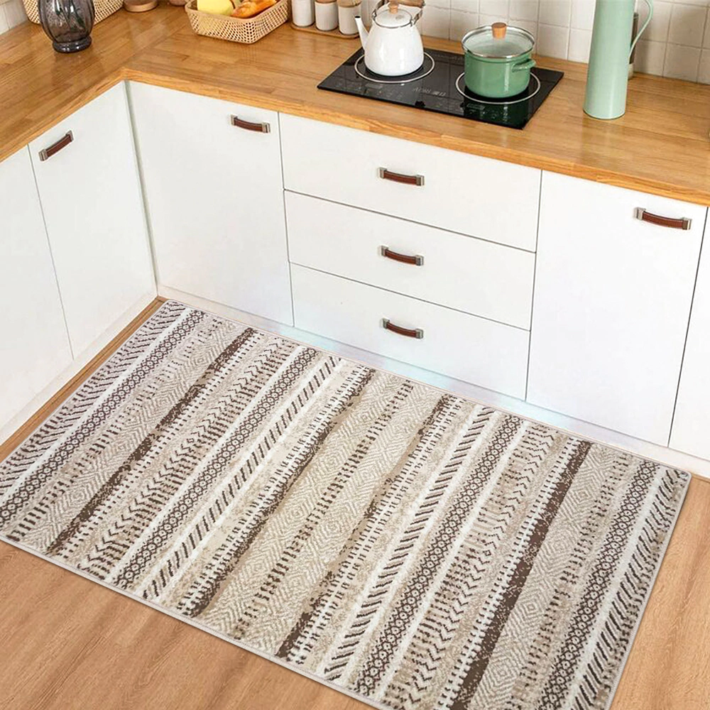 Ковровая дорожка Фолк 62880/c6 бежевая 1,0 м