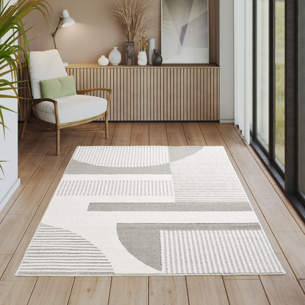 Ковер 1,6х2,3 м Sierra FR2453 серый