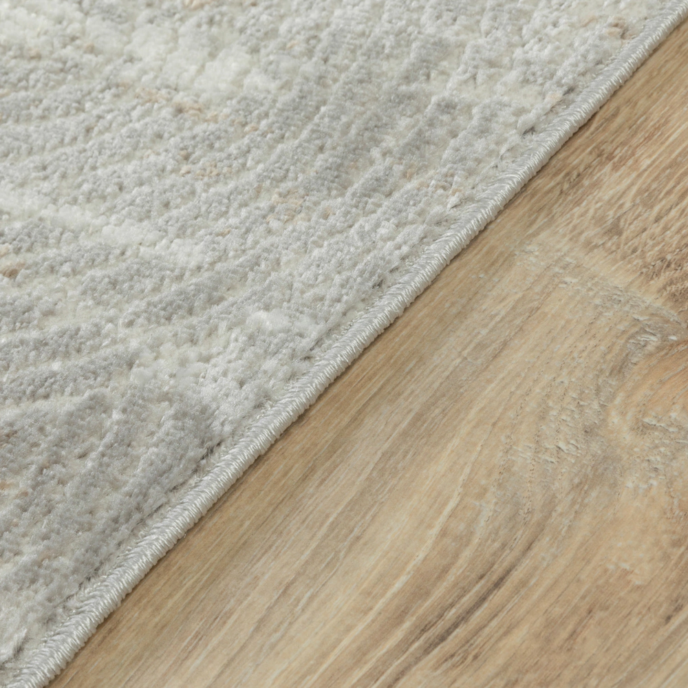 Ковер 1,6х2,3 м серый/кремовый Matera HR69A