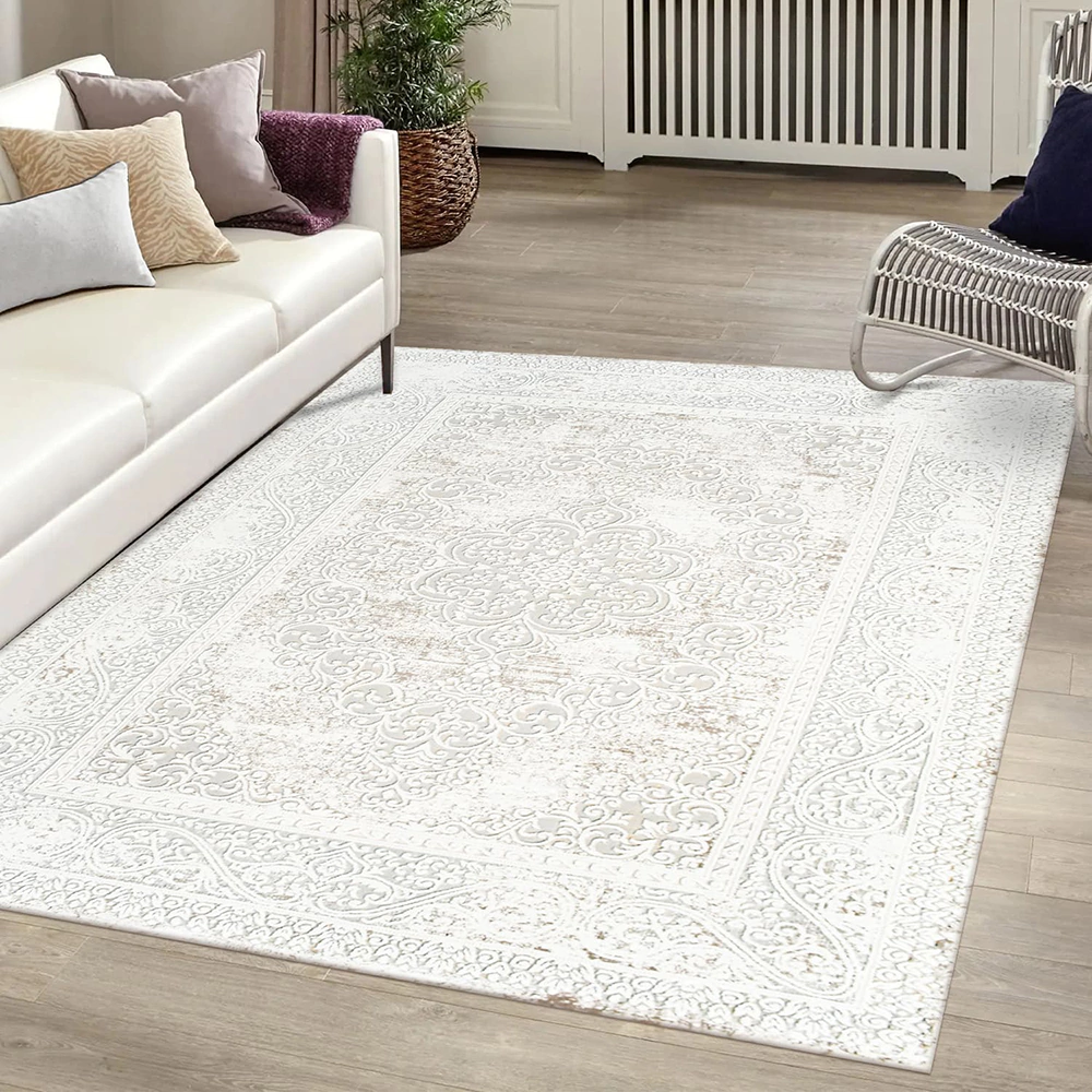 Ковер 2,0х4,0 м Zefir A5393A/SF5 слоновая кость