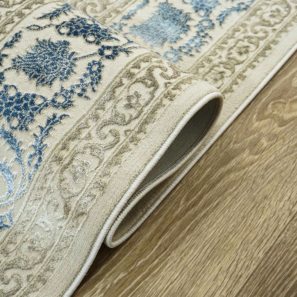 Ковер 1,6х2,3 м Califa A5176B/LS4 голубой