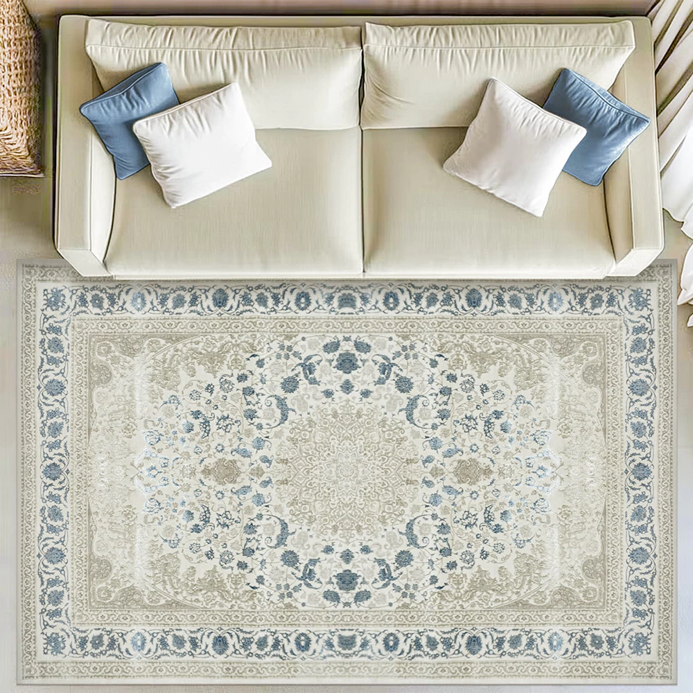 Ковер 1,6х2,3 м Califa A5176B/LS4 голубой