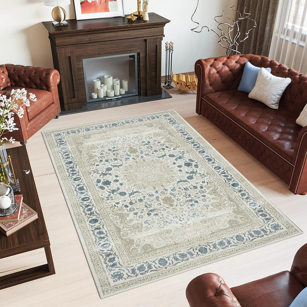 Ковер 2,0х3,0 м Califa A5176B/LS4 голубой