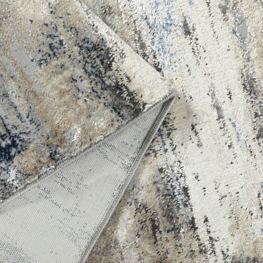 Ковер 0,8х1,2 м Agnia AA623A слоновая кость-синий