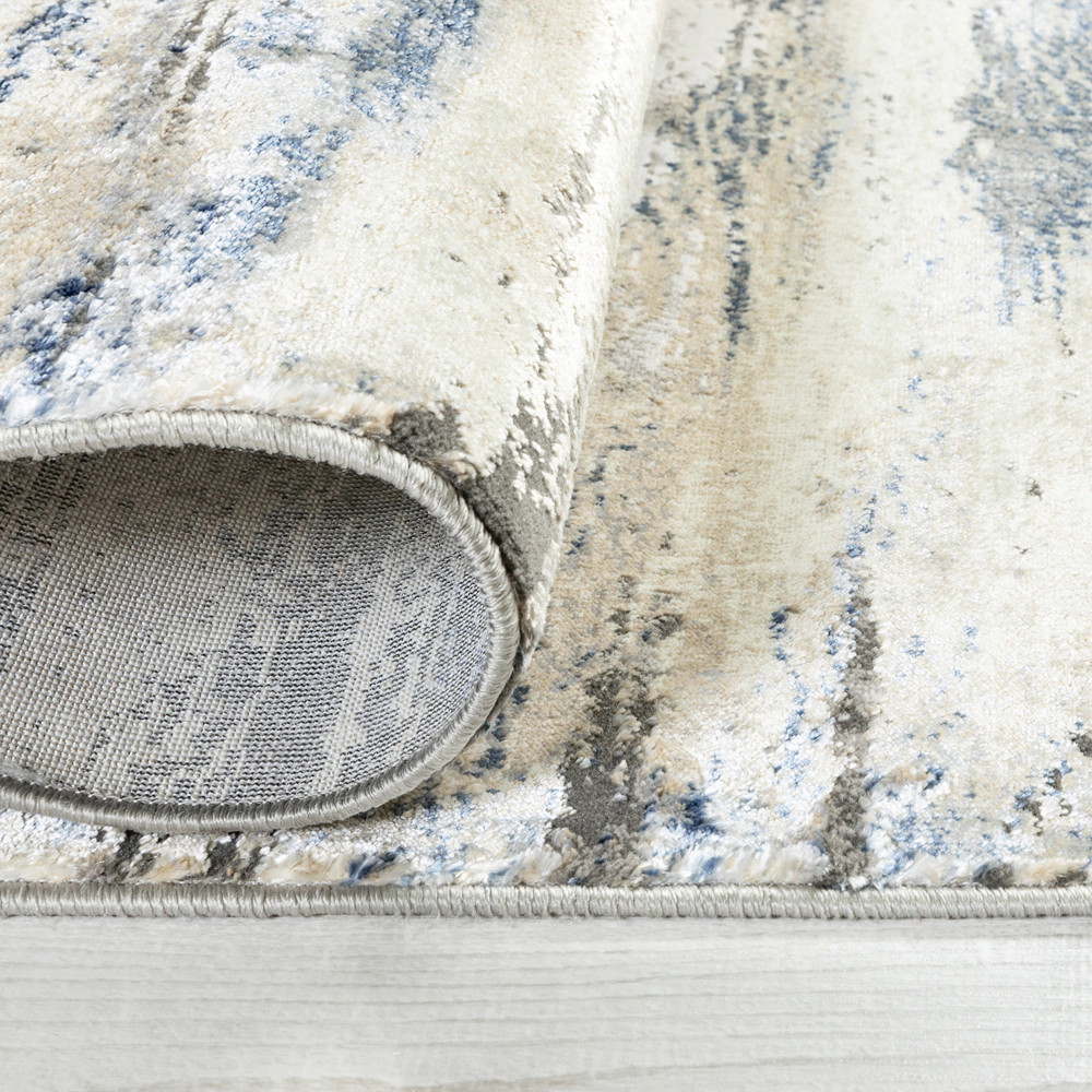 Ковер 1,6х2,3 м Agnia AA623A слоновая кость-синий