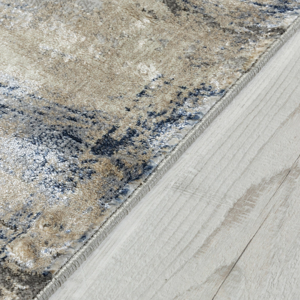 Ковер 1,6х2,3 м Agnia AA623A слоновая кость-синий