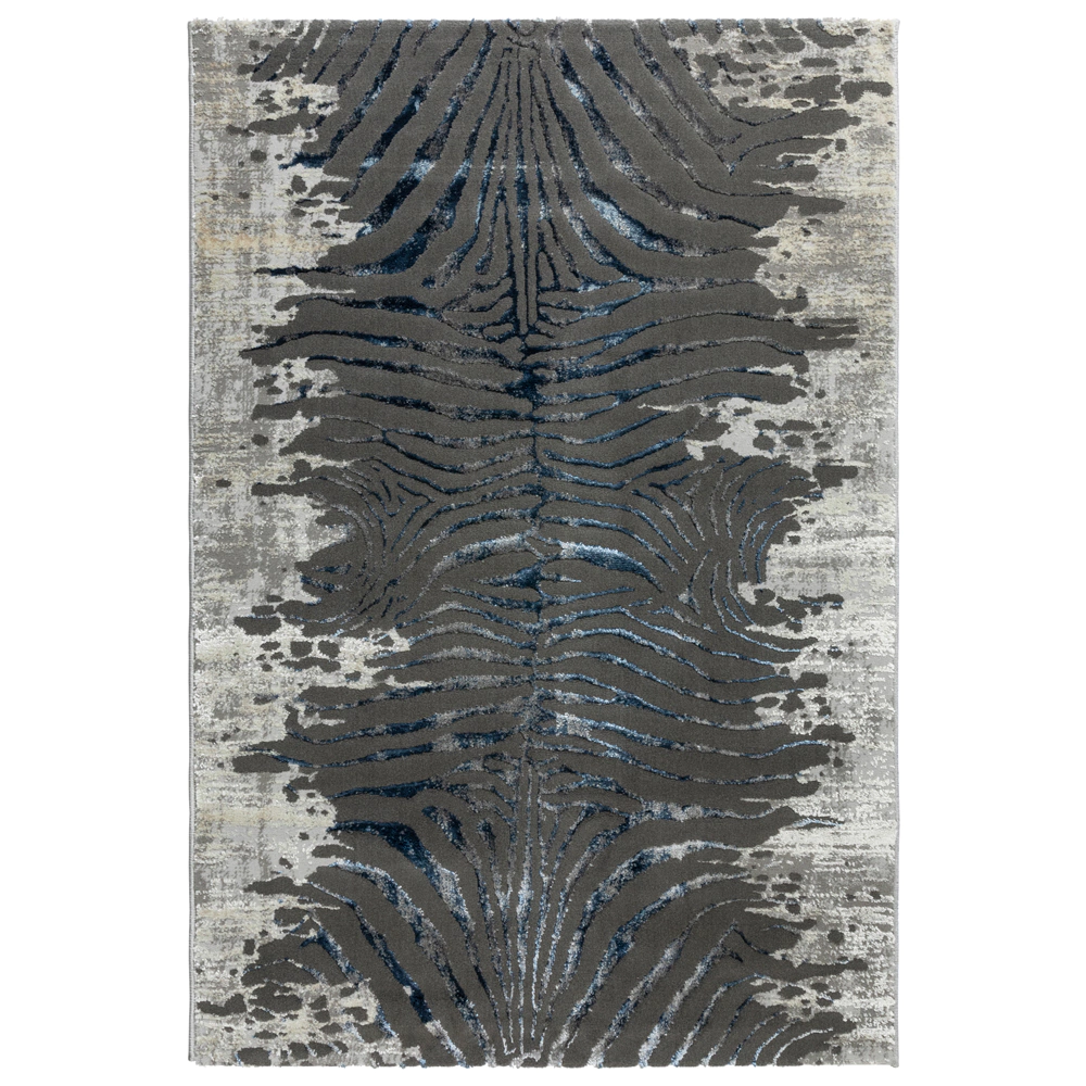 Ковер 2,0х3,0 м Agnia A4032A синий-антрацит