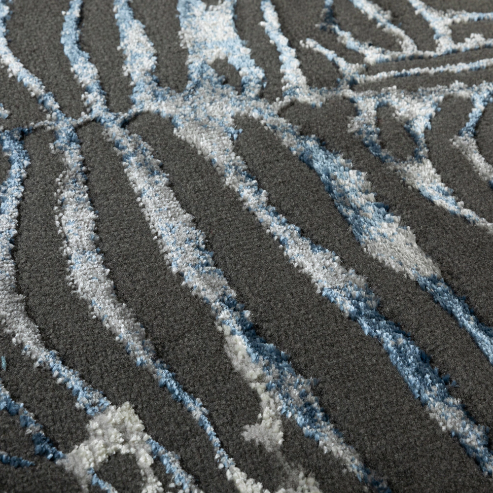 Ковер 2,0х3,0 м Agnia A4032A синий-антрацит