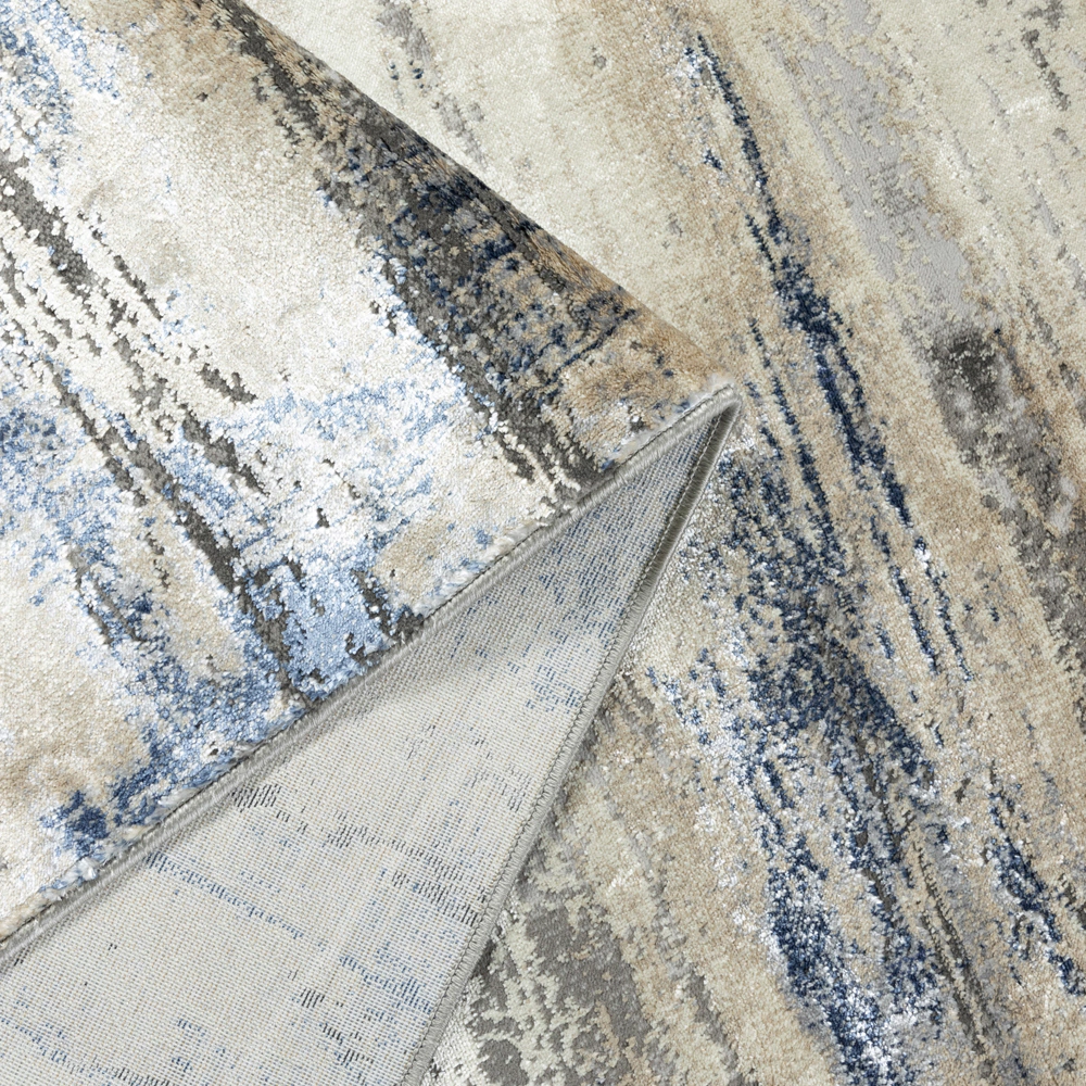 Ковер 2,0х3,0 м Agnia AA623A слоновая кость-синий