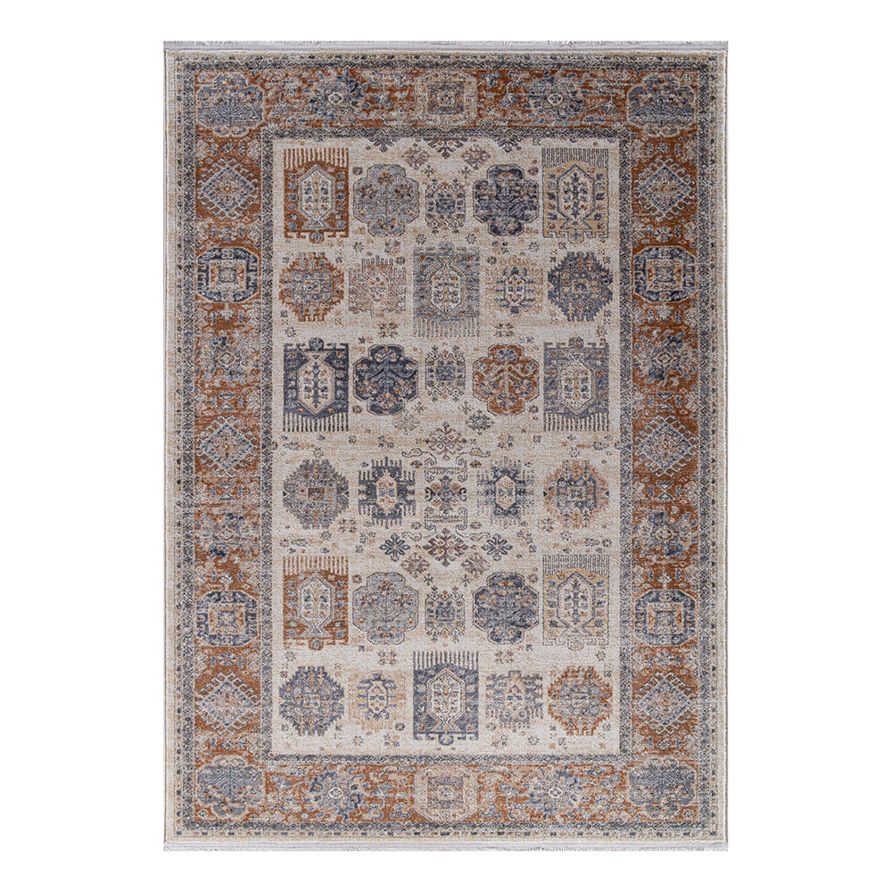 Ковер 0,8x1,5 м Zumma F596 оранжевый