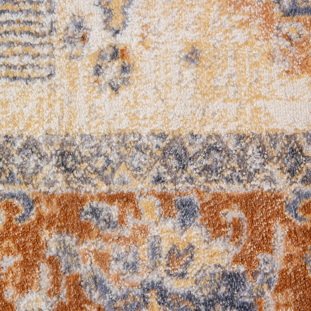 Ковер 0,8x1,5 м Zumma F596 оранжевый